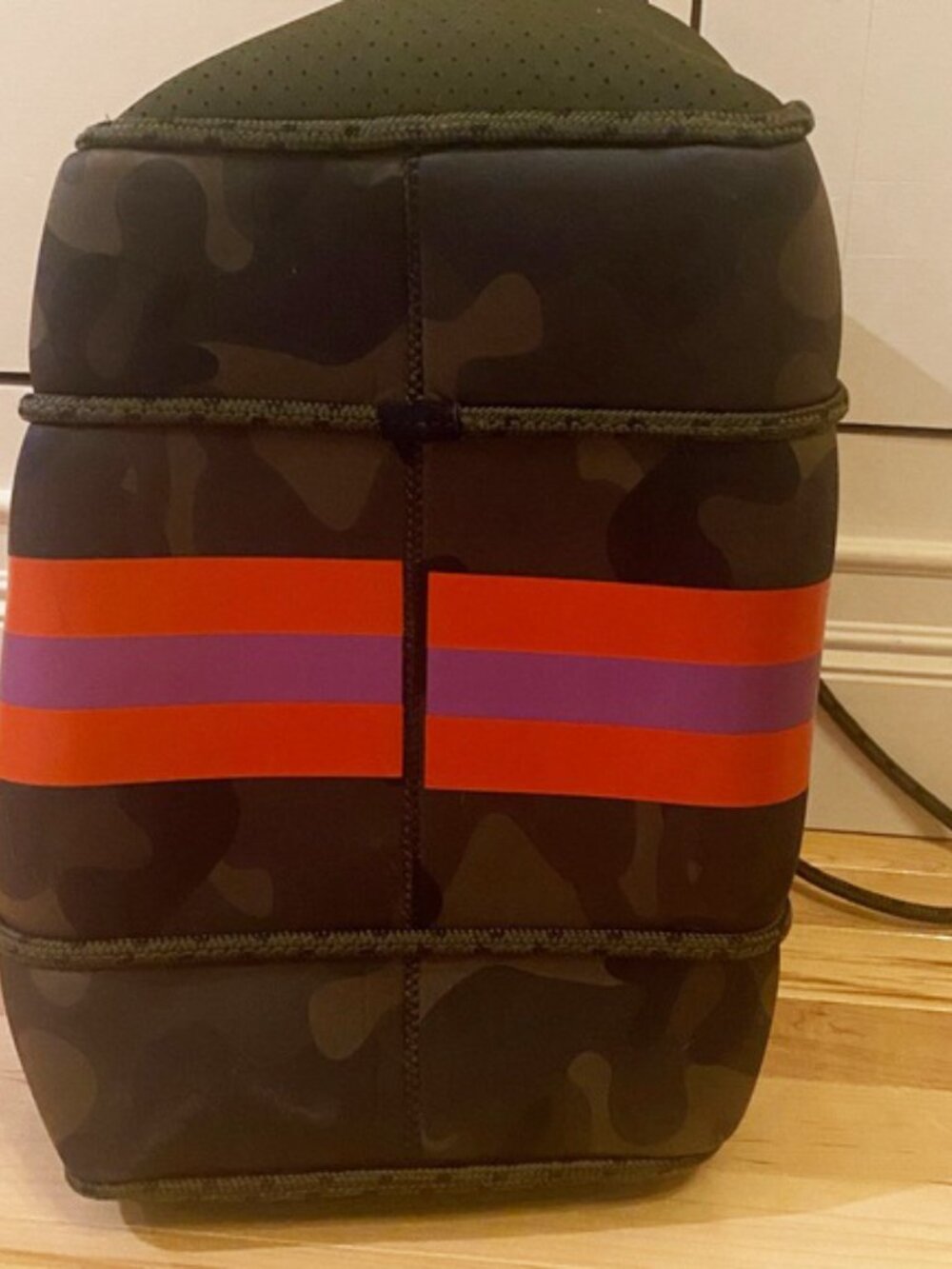 Camouflage Tote Bag with Stripes - Picture 4 of 4